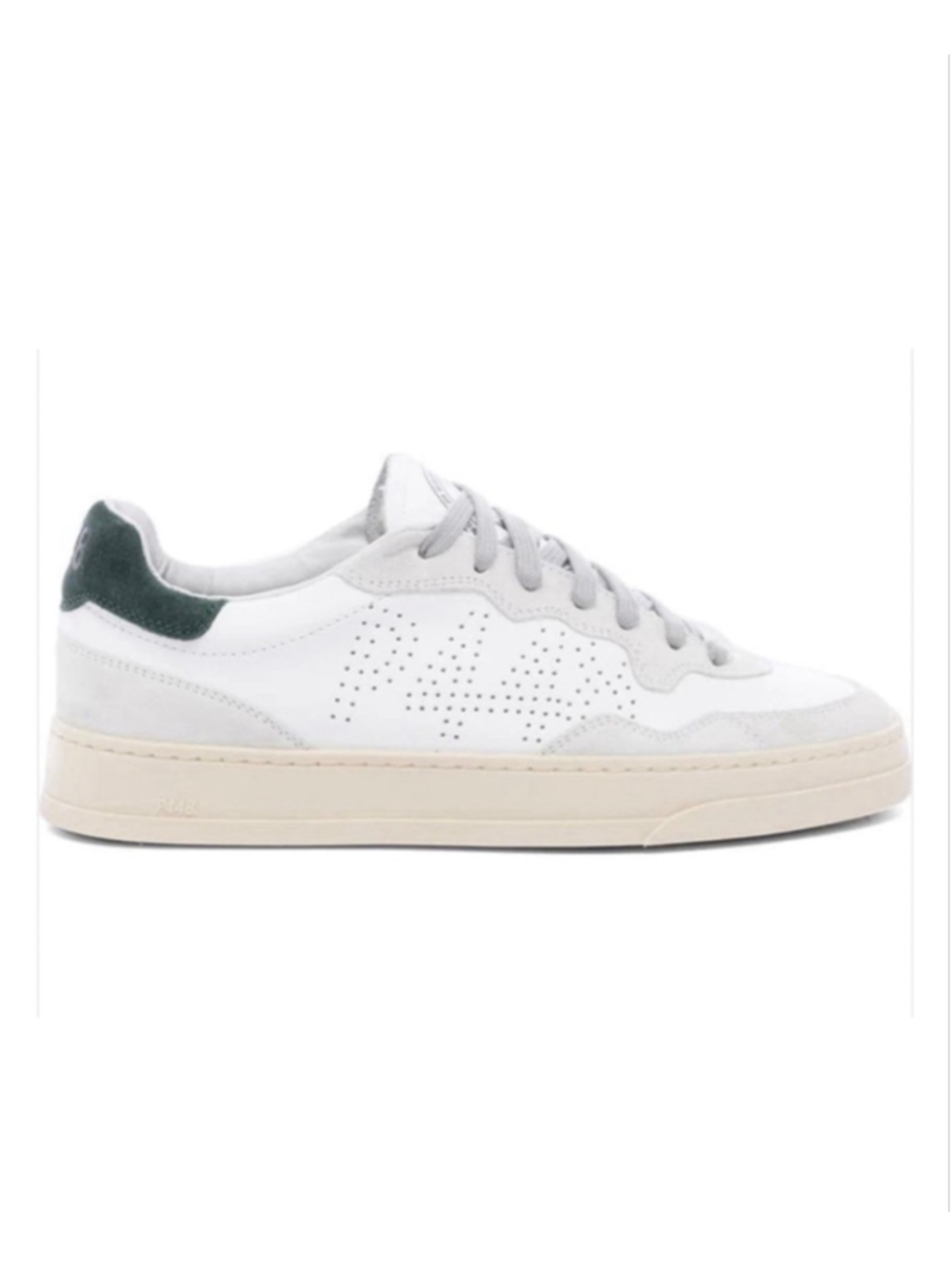 P448 Bali Sneakers White Green Leather EU 38 US 7.5